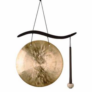 Woodstock 17.5 Inch Hanging Gong   Wind Chimes