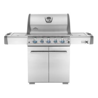 Napoleon LEX485RSIBNSS Natural Gas Grill with Rear and Side Infrared