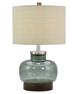 Aspire Home Accents Sullivan Glass Table Lamp   Table Lamps