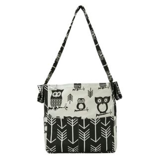 Brownie Gifts Black and White Owl Diaper Bag   Diaper Bags