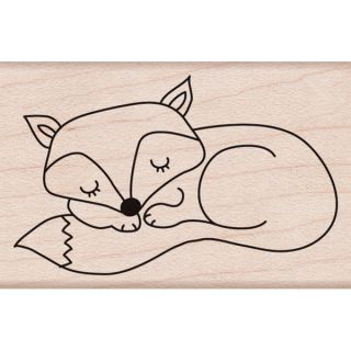 Hero Arts Sleeping Fox Mounted Stamp   13767041  