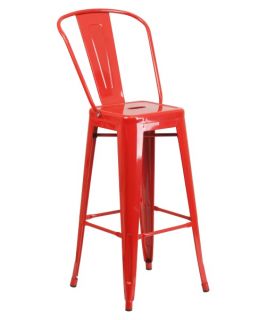 Flash Furniture Collins 30 in. Metal Bar Stool   Bar Stools