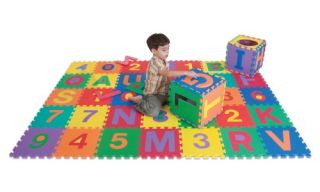Edushape Edu Tile Letters and Numbers   36 Piece   706132   Soft Play Equipment