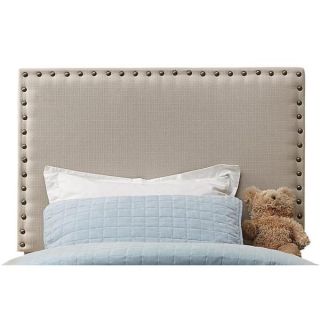 Leon Twin 39 inch Linen Nailhead Headboard Only