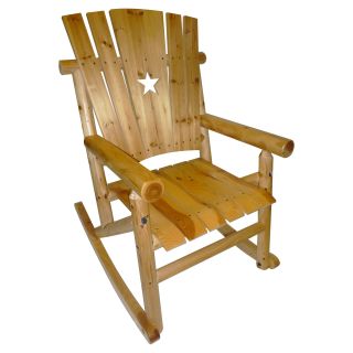 Leigh Country Aspen Single Rocker with Star Cutout   INACTIVE