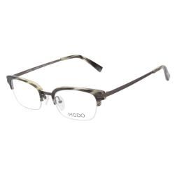 Modo 3032 Grey Horn Prescription Eyeglasses   16820123  