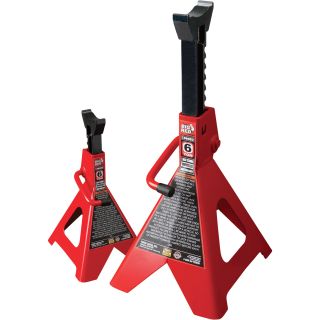 Torin Pair of Ratchet Action Jack Stands — 6 Ton, Model# T46002