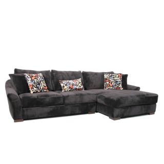 Fairmont Designs Made To Order Audrey Two piece Ebony Sectional Sofa