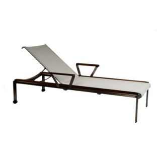 Source Outdoor Wave Chaise Lounge with Cushion