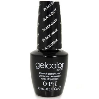 OPI Gelcolor Black Onyx Soak Off Gel Lacquer   15319553  