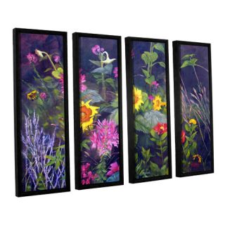 Out Of Darkness by Marina Petro 4 Piece Floater Framed Painting Print