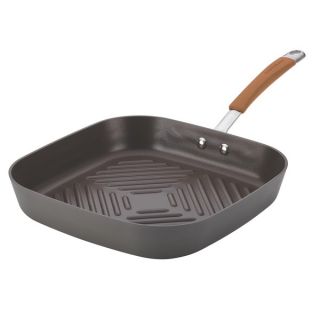 Rachael Ray Cucina Hard Anodized Nonstick 11 inch Deep Square Grill