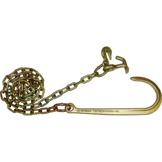 B/A Products Tow Chain with J Hook and Grab Hammer — 10ft.L, 4700-lb. Working Load, Model# N711-6H  Tow Chains, Ropes   Straps
