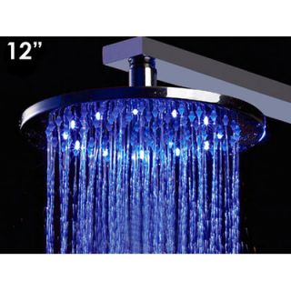 Alfi Brand 12 Square LED Rain Shower Head