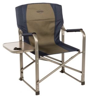 Kamp Rite Directors Chair With Pull Up Side Table   Lawn Chairs