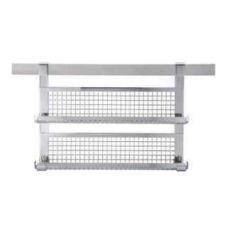 Stainless Steel Spice Rack with Double Shelf by Rosle