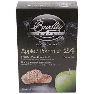 Bradley Smokers Apple Smoker Bisquettes (Pack of 24)   15584083