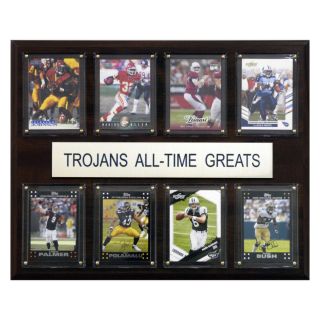 NCAA 12 x 15 in. Football USC Trojans All Time Greats Plaque   NCAA Clocks & Wall Art