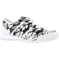 Womens Cougar Shimmie Hibiscus Black and White Print