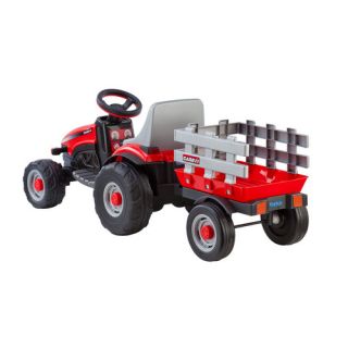 Peg Perego Case IH Lil Tractor and Trailer