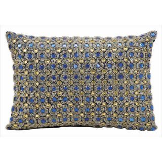 Nourison Kathy Ireland Blue Sapphire Pillow (10 x 14)  