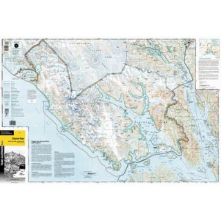 National Geographic Maps Trails Illustrated Map Glacier Bay National