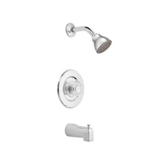 Moen Chateau Tub and Shower Faucet Trim with Knob Handle (Set of 12)