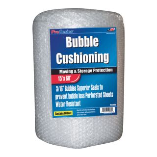 American Moving Supplies Bubble Cushioning — 15-In. W x 60-Ft. L Roll, Model# BU1000