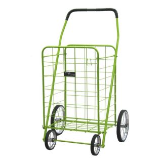 Narita Trading Company Green Jumbo Shopping Cart   14015152