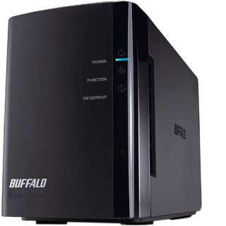 Buffalo Technology LinkStation Duo Dual Bay 1.0 TB (1 x 1TB) Network Attatched Storage LS WX1.0TL/1D