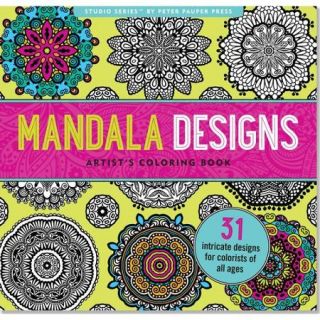 Mandala Designs Artist's Coloring Book