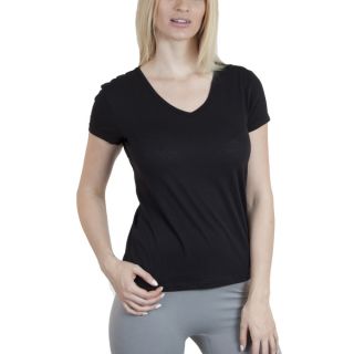 DownEast Basics Womens Qwerty Printed Half Sleeve Top
