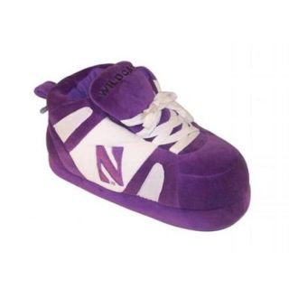 Comfy Feet   NOR01LG   Northwestern Wildcats Slipper   Large   8   9. 5