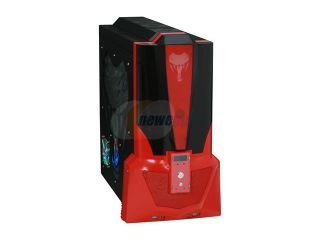 JPAC COBB Black / Red Steel ATX Mid Tower Computer Case