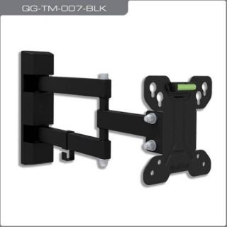 QualGear QG TM 007 BLK Universal Low Profile Tilting Wall Mounting for 13" 27" LED TVs