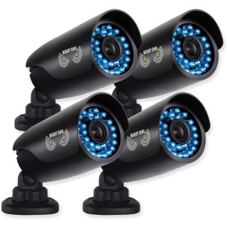 Night Owl Security 4 PK 720p HD Security Bullet Cameras with 100ft. of