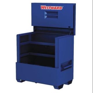 Westward Jobsite Piano Box, Steel, Blue, 24Y937