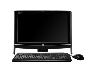 Acer Veriton Desktop Computer   Intel Atom D525 1.80 GHz   All in One