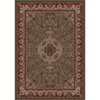 Concord Oriental Classics Isfahan Green/Red Rug