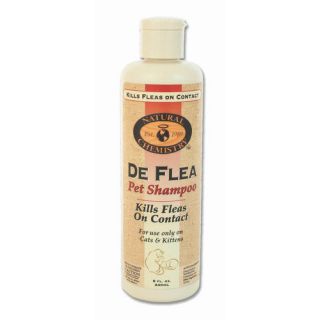 De Flea Ready to Use Flea Shampoo for Cats & Kittens 8oz Multi Colored