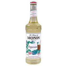 Monin 750ml Peppermint Syrup (Pack of 12)   13318368  