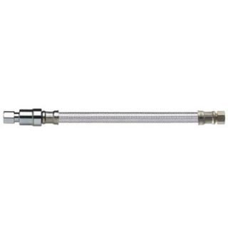 Watts 1/4 in. x 1/4 in. x 120 in. Compression x Compression Stainless Steel Icemaker Connector FSK7