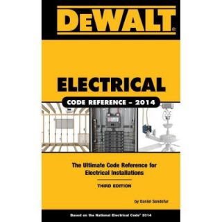Dewalt Electrical Code Reference Based on the NEC 2014 9781305395053
