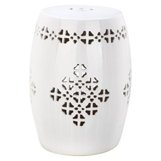 Safavieh Quatrefoil Garden Stool