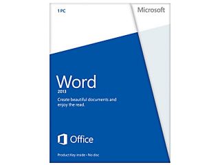 Microsoft Word 2013 Product Key Card (no media)   1 PC
