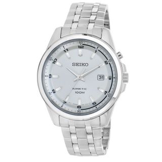 Seiko Mens SKA629 Core Stainless Steel Power Reserve Watch