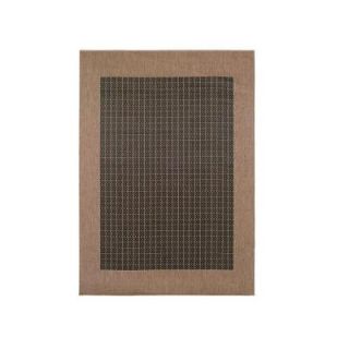 Home Decorators Collection Checkered Field Black 8 ft. 6 in. x 13 ft. Area Rug 2881580210