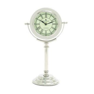Woodland Imports Modern Dali Metal Table Clock