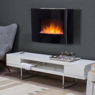 Estate Design Springfield 24 in. Curved Wall/Pedestal Electric Fireplace
