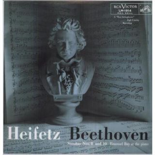 Jascha Heifetz Beethoven Sonatas Nos 8 & 10 (Ltd) (Ogv) (Vinyl)